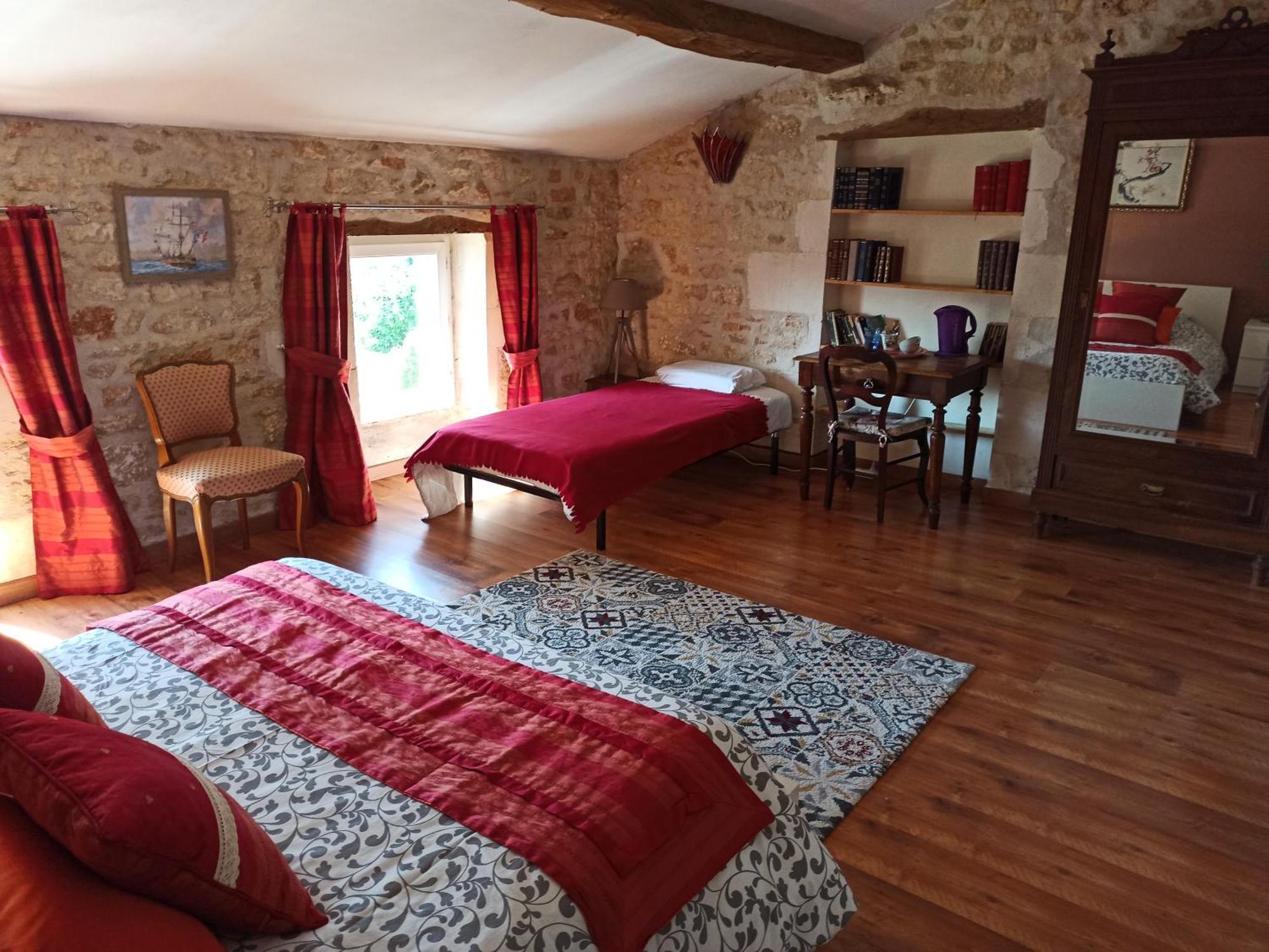 Bed and Breakfast La Pastorale Beurlay Habitación foto